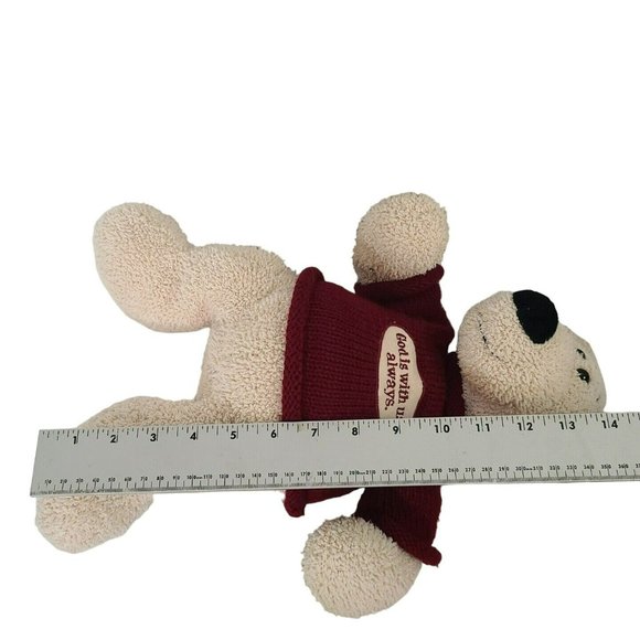 Vintage 2002 GUND Parable Christian Stores MAX Bear Plush God Is With Us Always - Picture 9 of 9